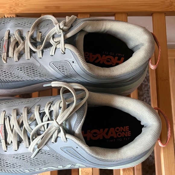 Hoka One One Bondi 7 women’s running shoes blue fog - Picture 6 of 6